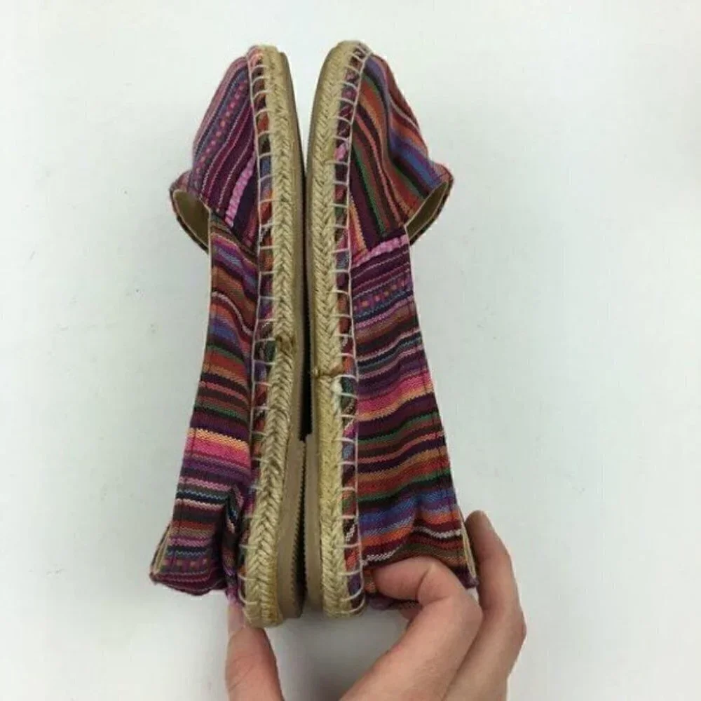 Charlotte Russe Flats Size 6 Slip On Espadrilles
